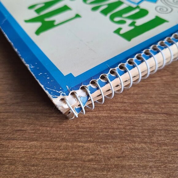 1981 My Favorite Recipes Cookbook Created Compiled Journal Handwritten Lot of 4 - Picture 7 of 11